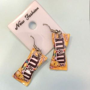 M&M sweet earring